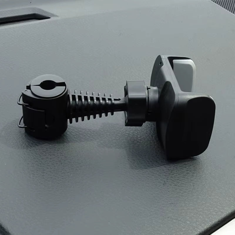 Universal Car Back Seat Headrest Support Bracket Adjustable 360 Degree Rotating Ipad Mobile Phone Black Mount Holder in Car